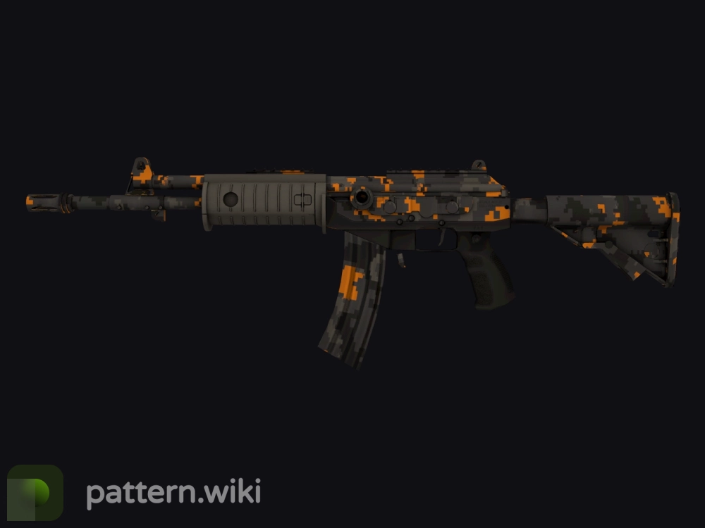 Galil AR Orange DDPAT seed 786