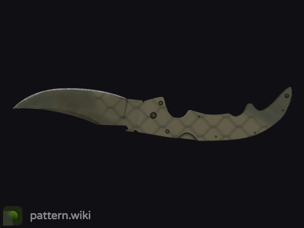 Falchion Knife Safari Mesh seed 939