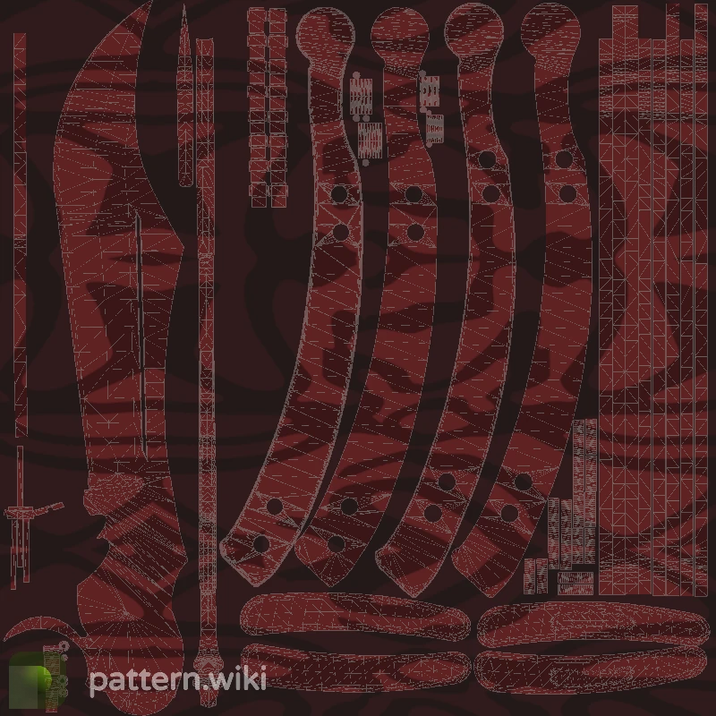 Butterfly Knife Slaughter seed 716 pattern template