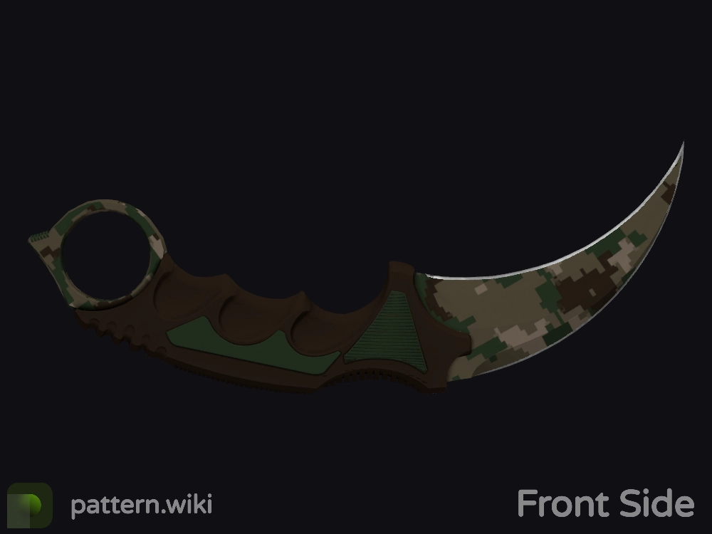 Karambit Forest DDPAT seed 513