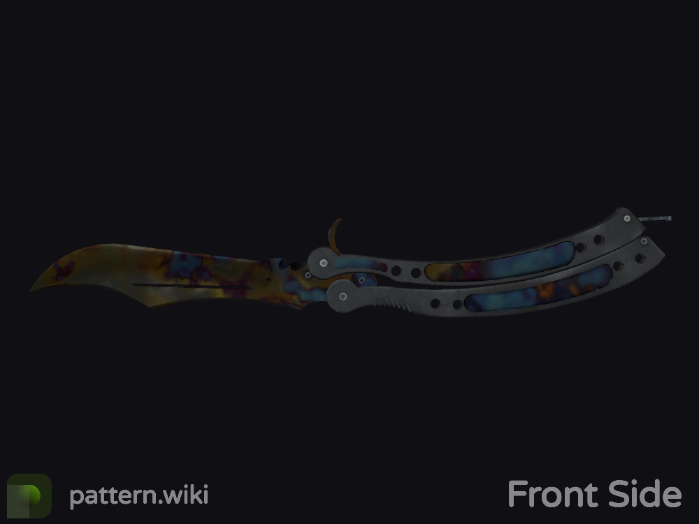 Butterfly Knife Case Hardened seed 751