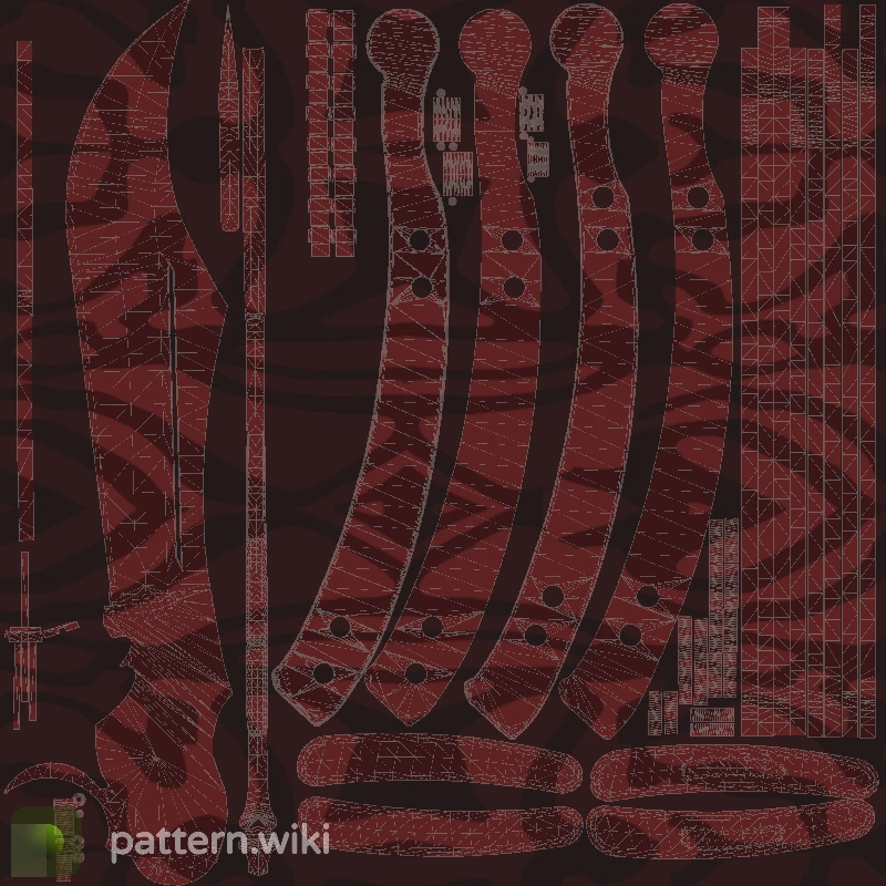 Butterfly Knife Slaughter seed 574 pattern template