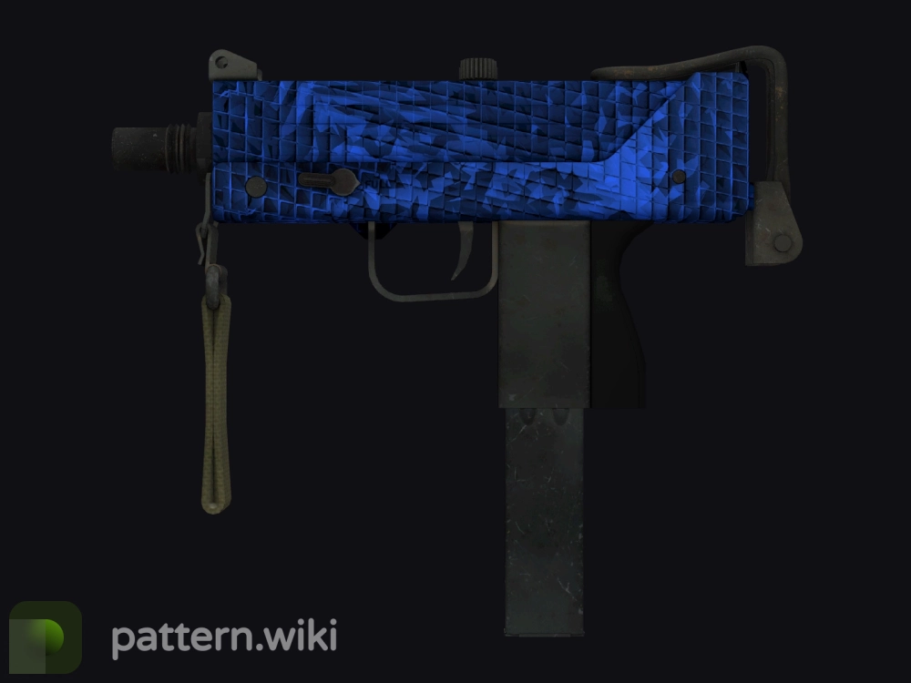 MAC-10 Lapis Gator seed 38