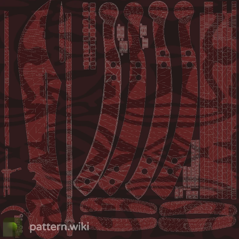 Butterfly Knife Slaughter seed 773 pattern template