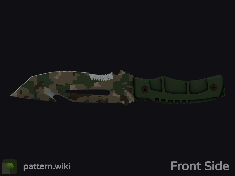 Survival Knife Forest DDPAT seed 685