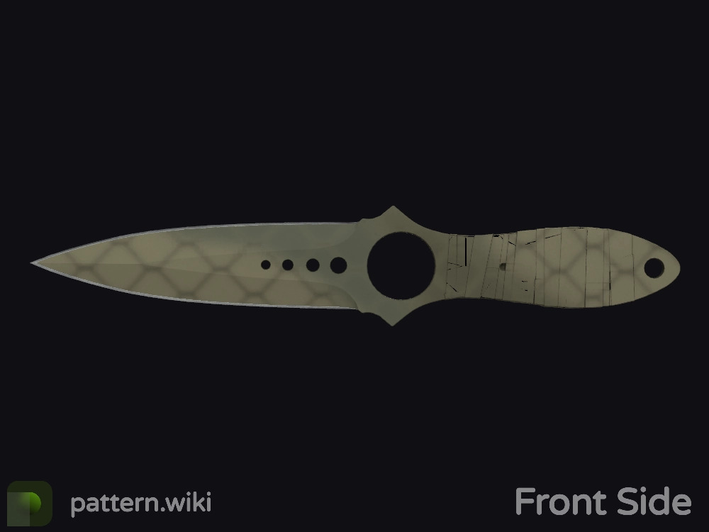 Skeleton Knife Safari Mesh seed 925