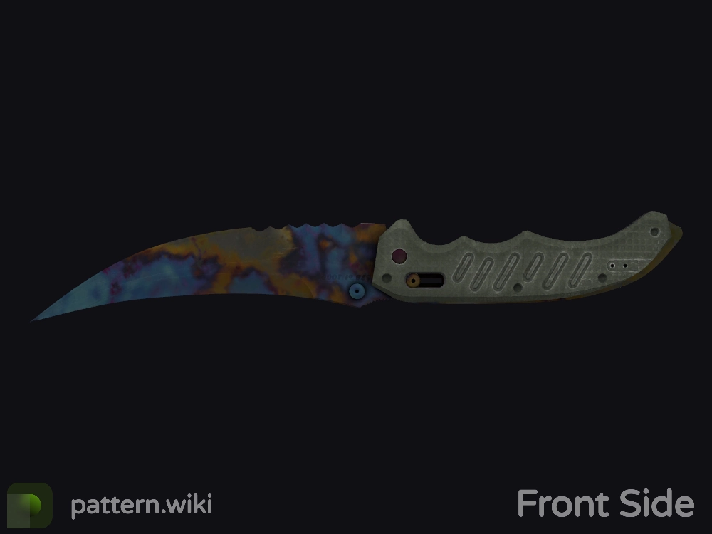 Flip Knife Case Hardened seed 727