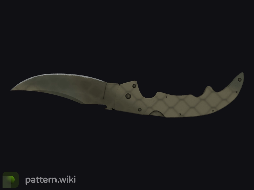 Falchion Knife Safari Mesh seed 824