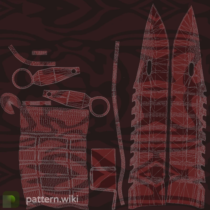 M9 Bayonet Slaughter seed 283 pattern template