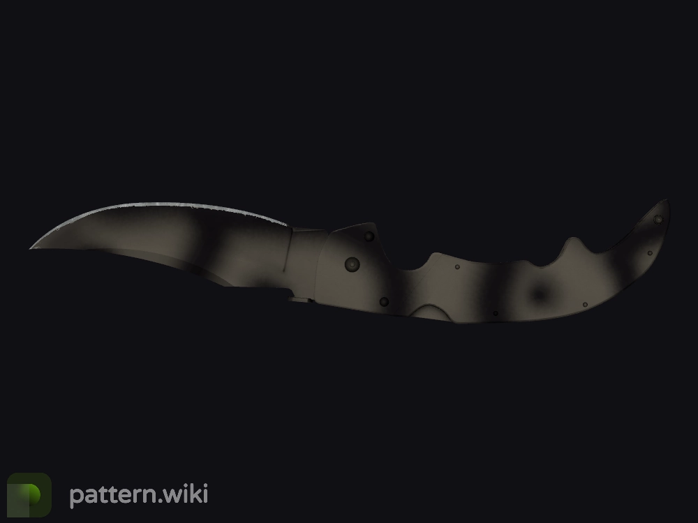 Falchion Knife Scorched seed 378