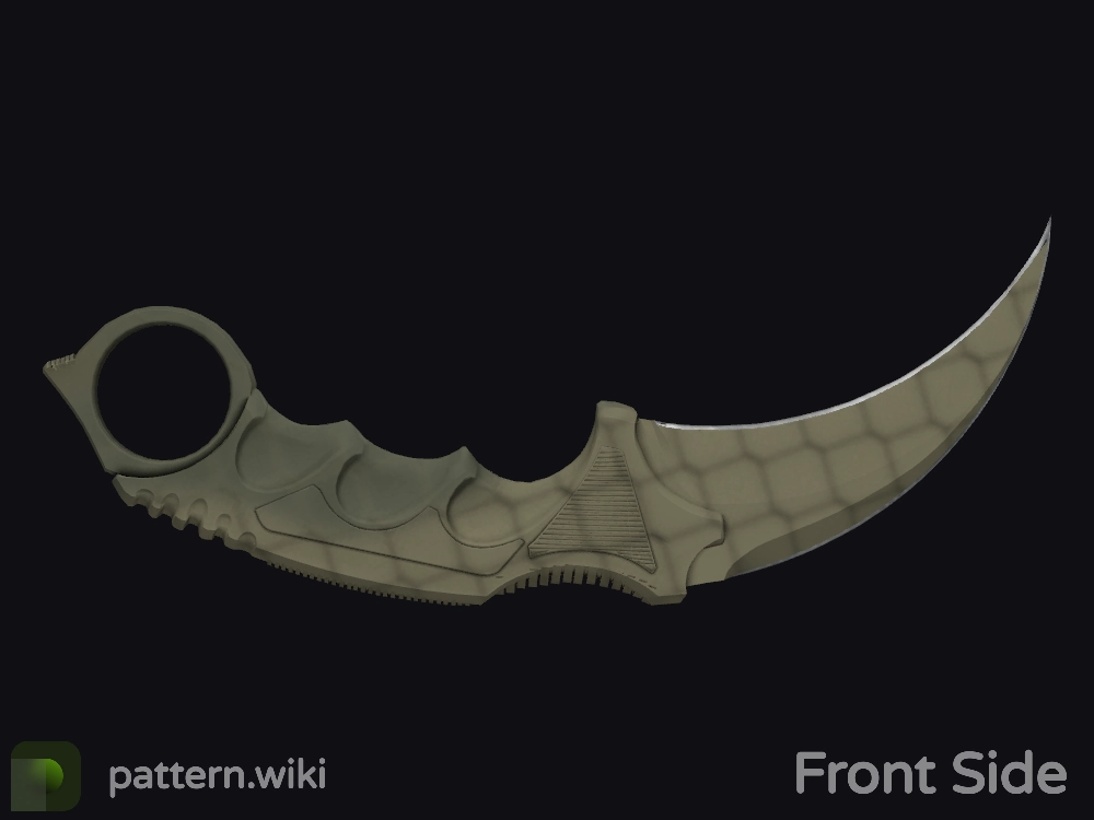 Karambit Safari Mesh seed 821