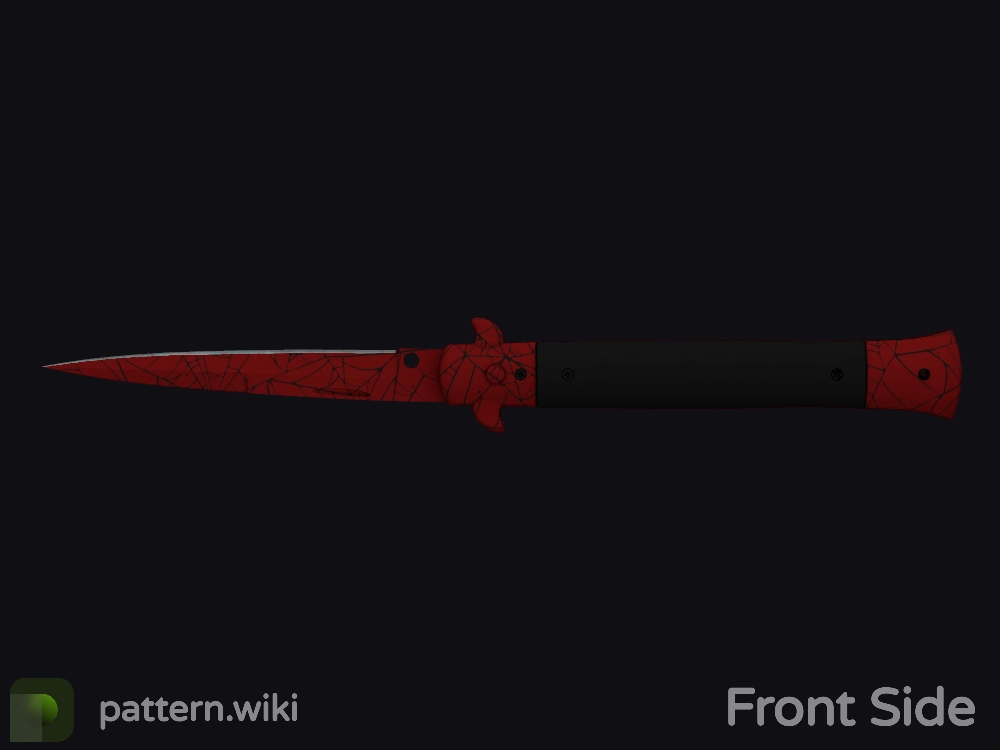 Stiletto Knife Crimson Web seed 197