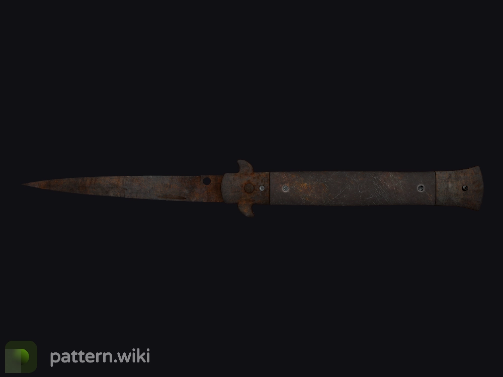 Stiletto Knife Rust Coat seed 55