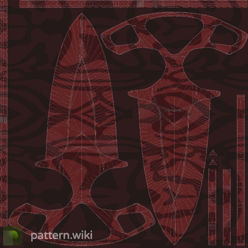 Shadow Daggers Slaughter seed 455 pattern template