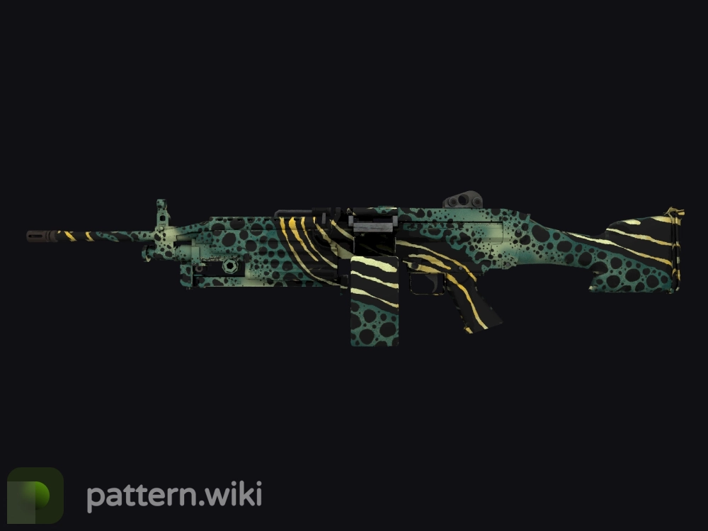 M249 Emerald Poison Dart seed 635