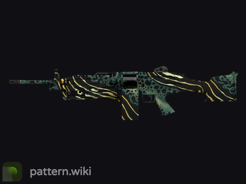 M249 Emerald Poison Dart seed 429