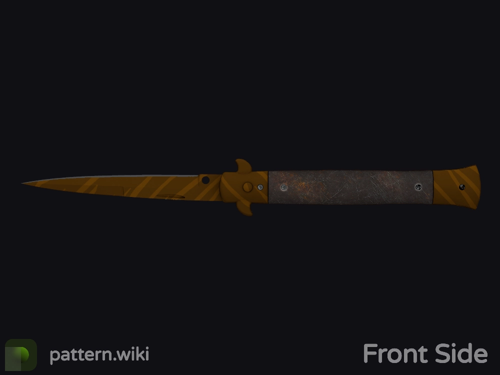 Stiletto Knife Tiger Tooth seed 432