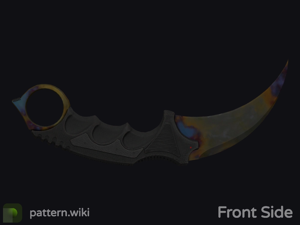 Karambit Case Hardened seed 131