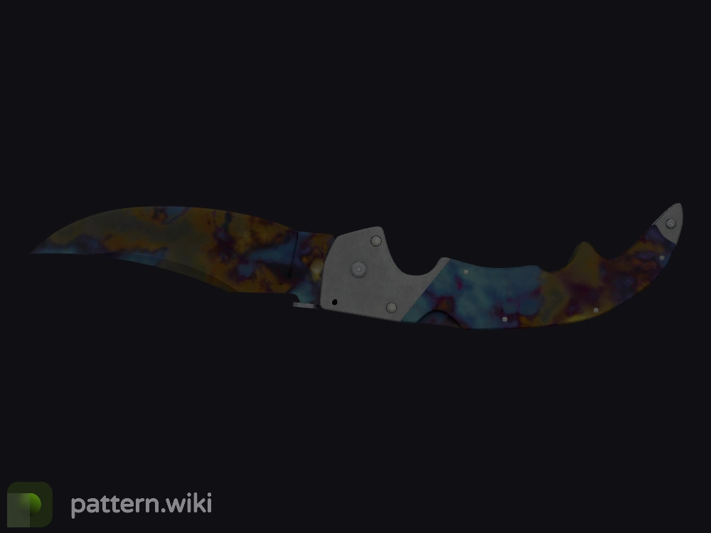 Falchion Knife Case Hardened seed 28