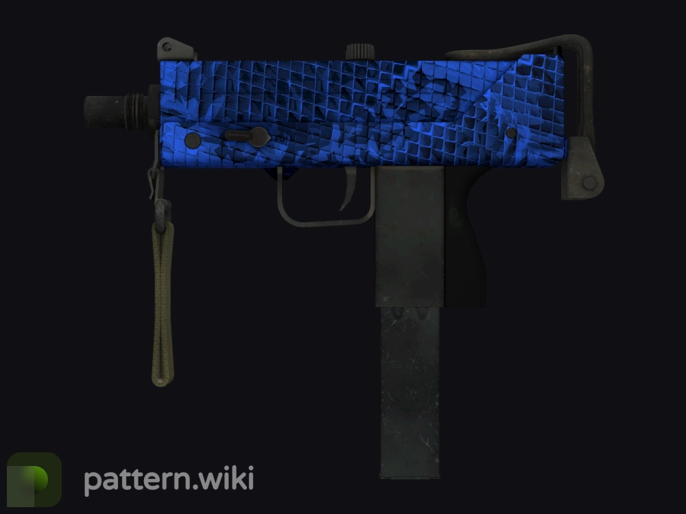 MAC-10 Lapis Gator seed 590