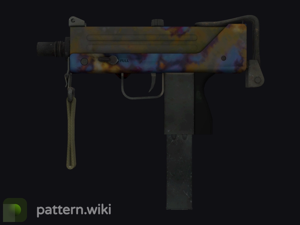 MAC-10 Case Hardened seed 817