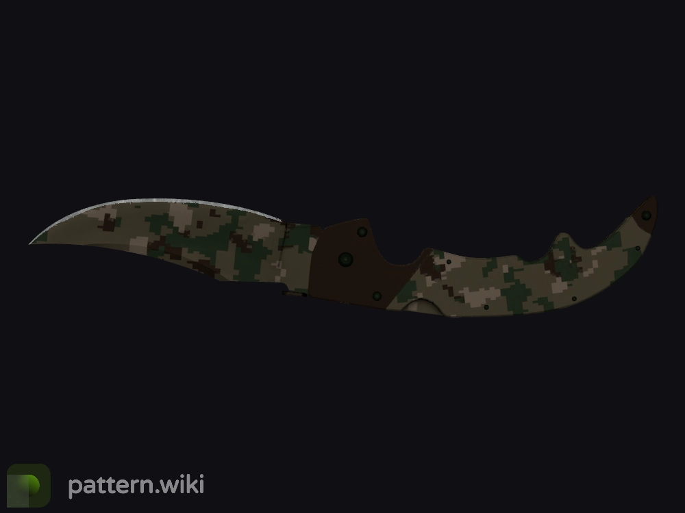 Falchion Knife Forest DDPAT seed 248