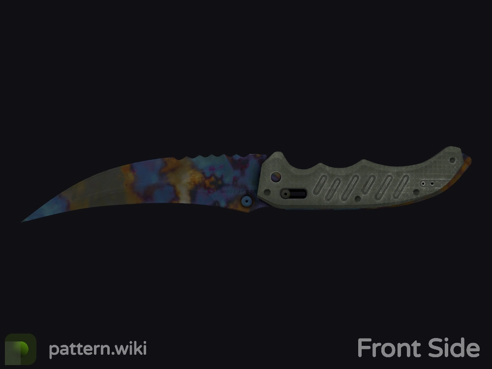 Flip Knife Case Hardened seed 401