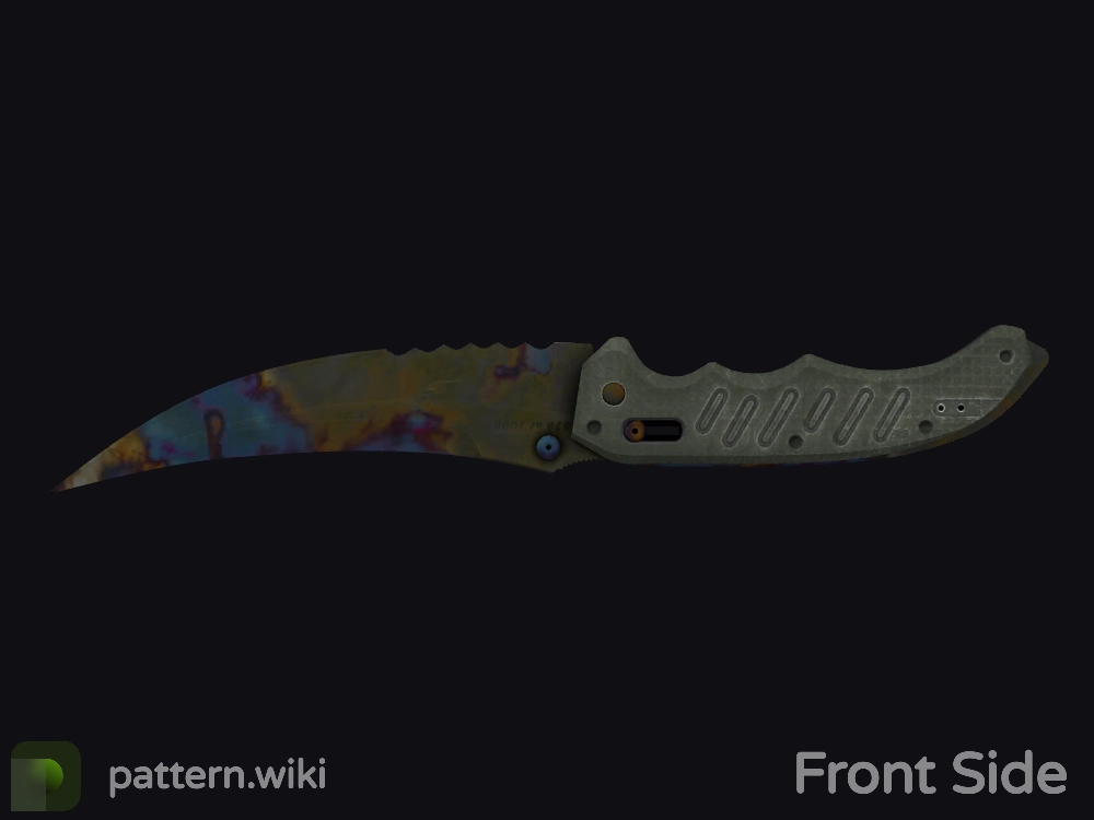 Flip Knife Case Hardened seed 521