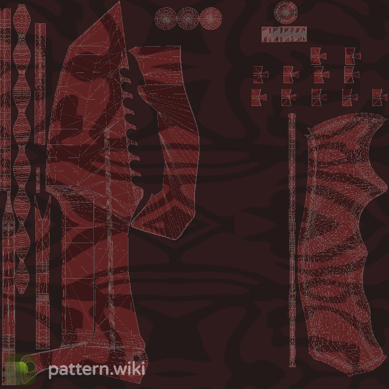 Huntsman Knife Slaughter seed 139 pattern template