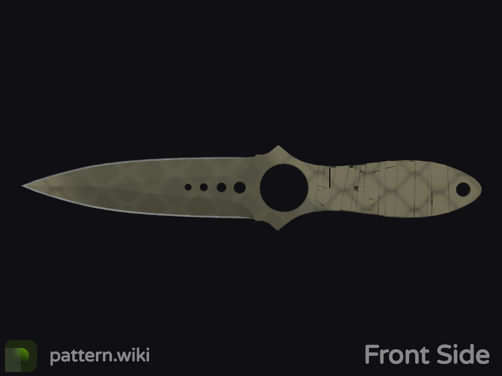 Skeleton Knife Safari Mesh seed 646