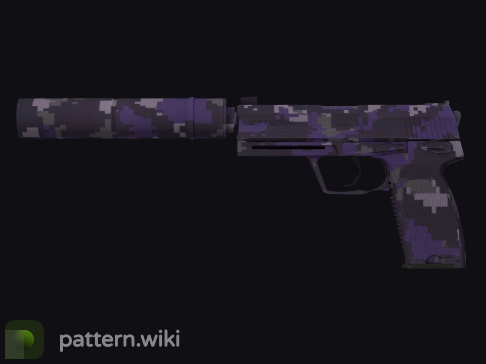 USP-S Purple DDPAT seed 142