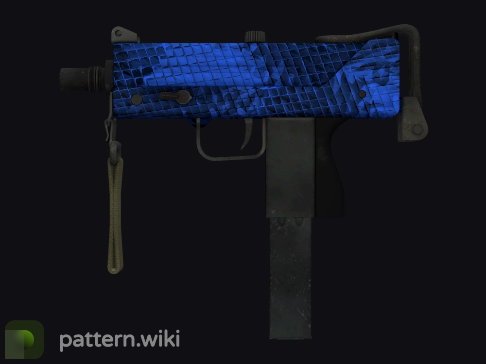 MAC-10 Lapis Gator seed 406