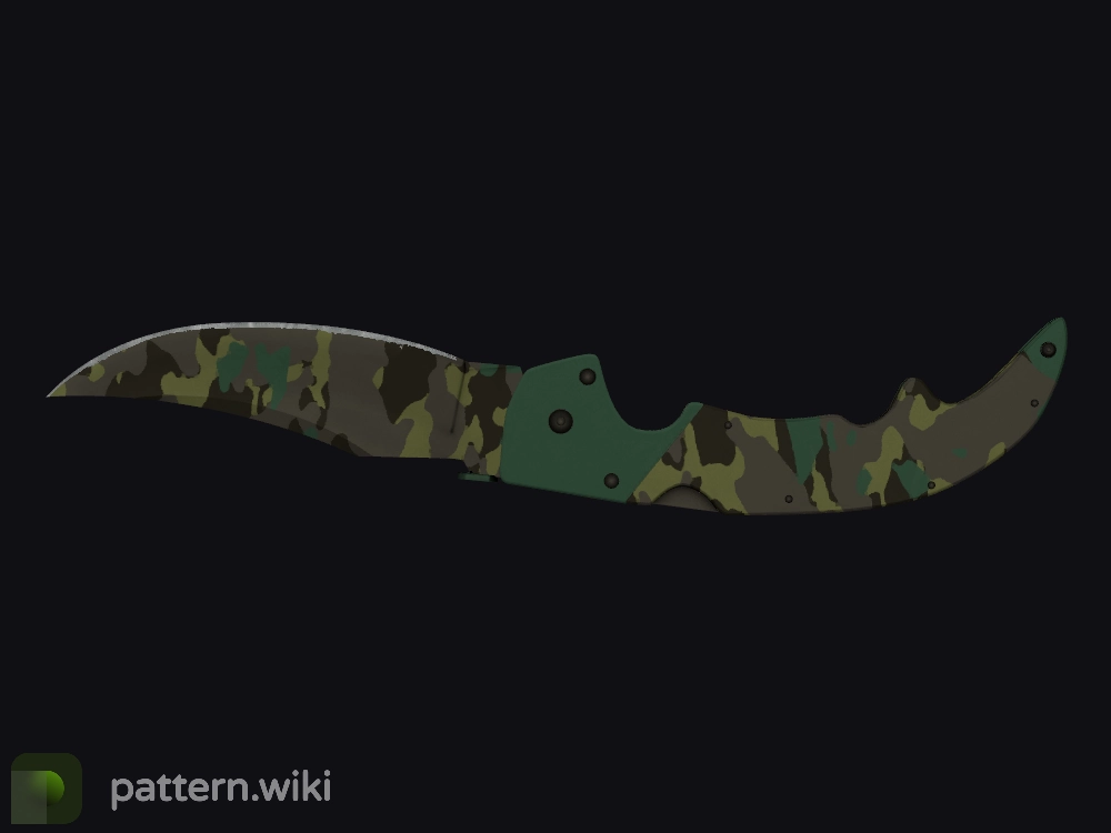 Falchion Knife Boreal Forest seed 233