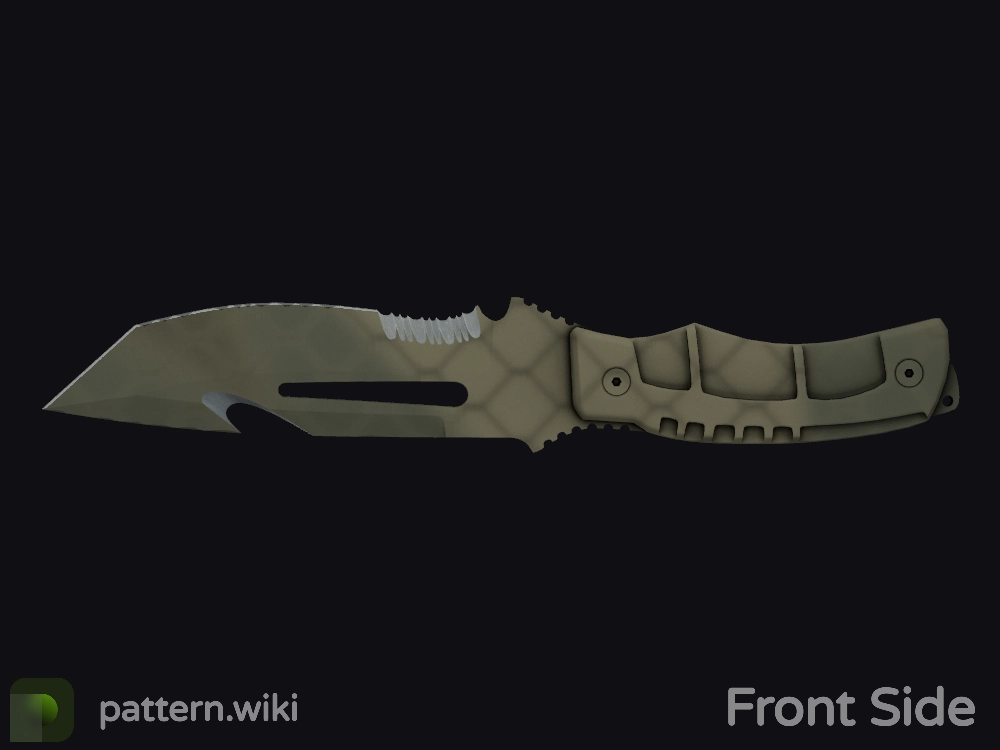 Survival Knife Safari Mesh seed 332