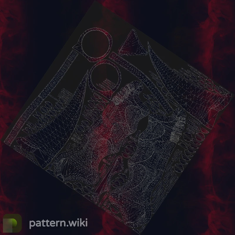 Karambit Doppler seed 491 pattern template