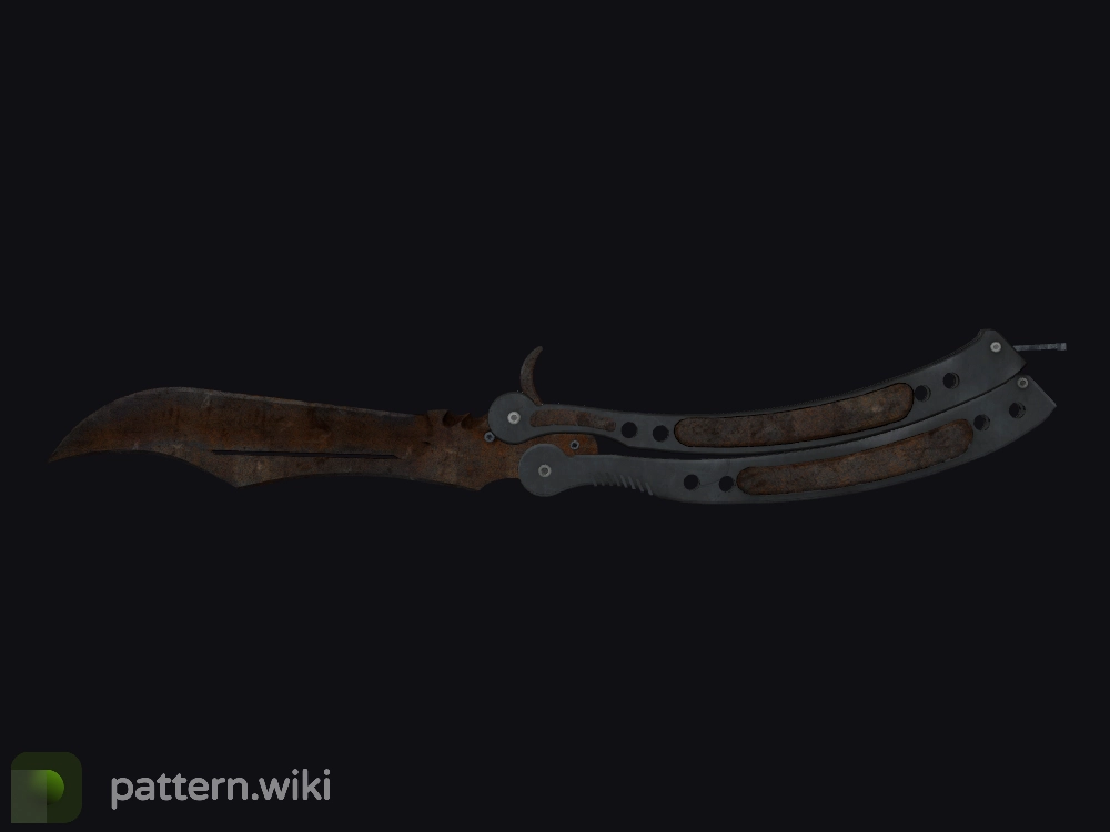 Butterfly Knife Rust Coat seed 265