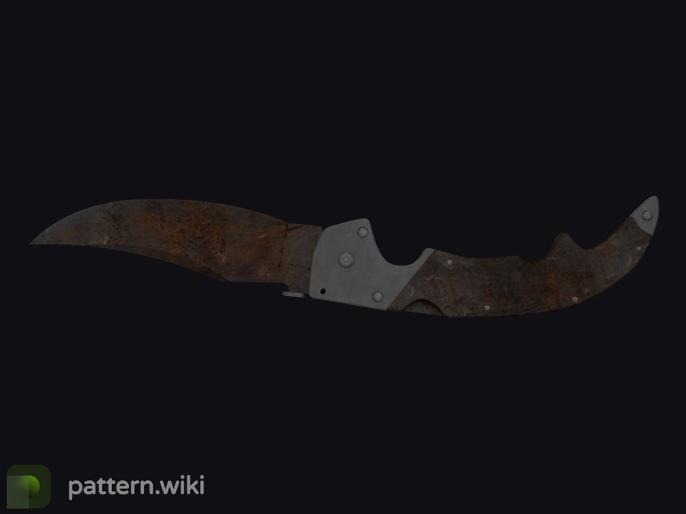 Falchion Knife Rust Coat seed 67