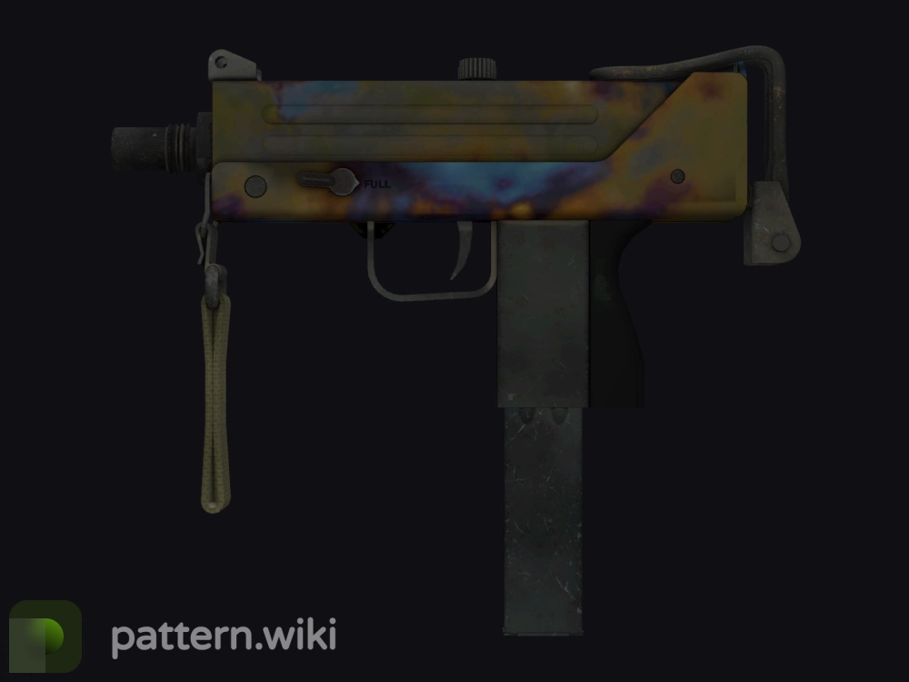 MAC-10 Case Hardened seed 395