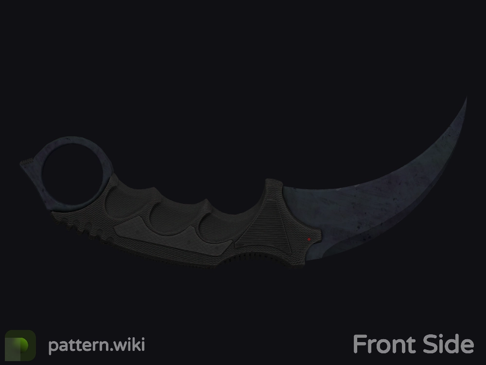 Karambit Blue Steel seed 504