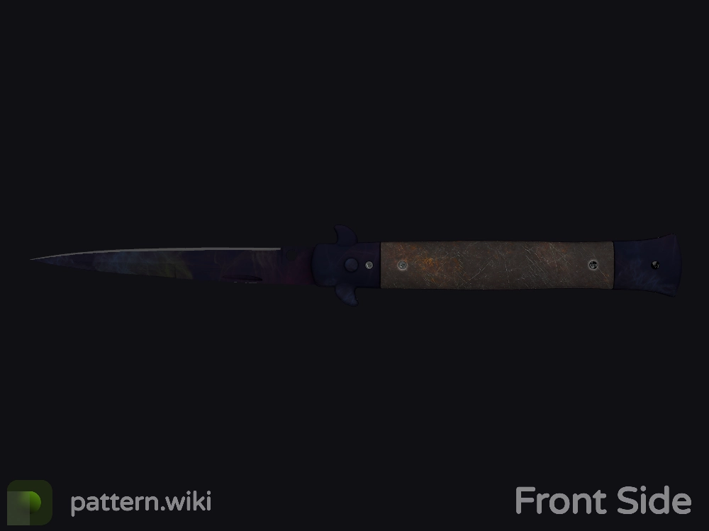 Stiletto Knife Doppler seed 789