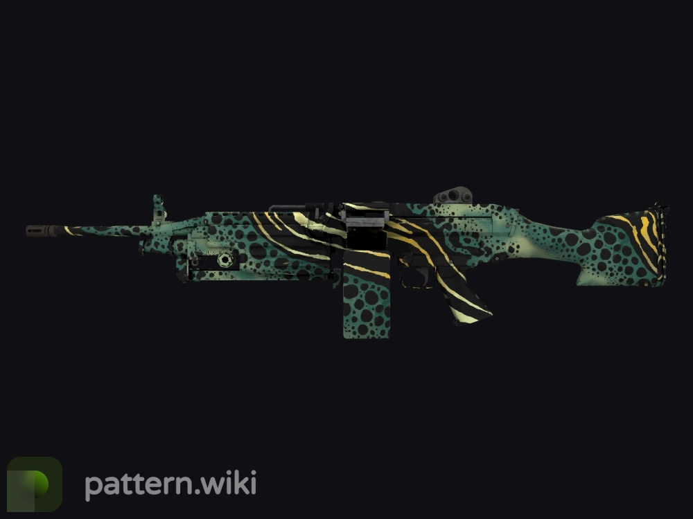 M249 Emerald Poison Dart seed 979