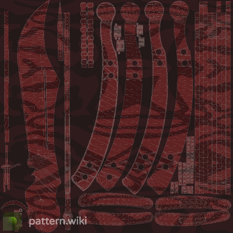 Butterfly Knife Slaughter seed 359 pattern template