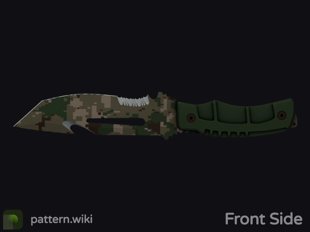 Survival Knife Forest DDPAT seed 113