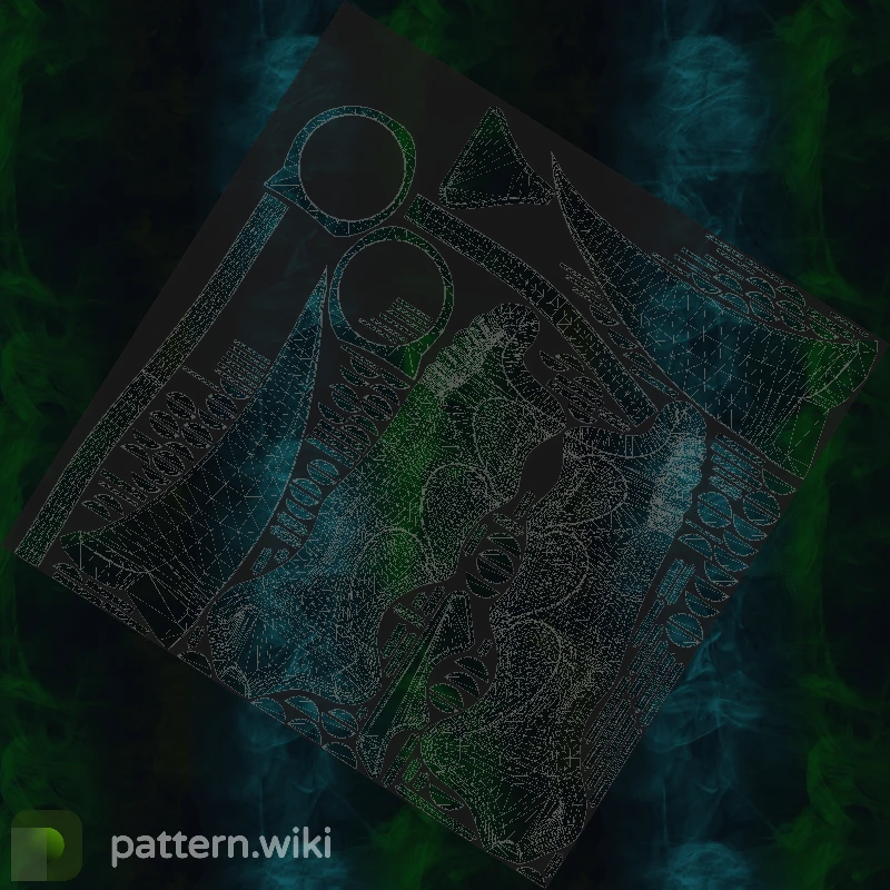 Karambit Gamma Doppler seed 69 pattern template