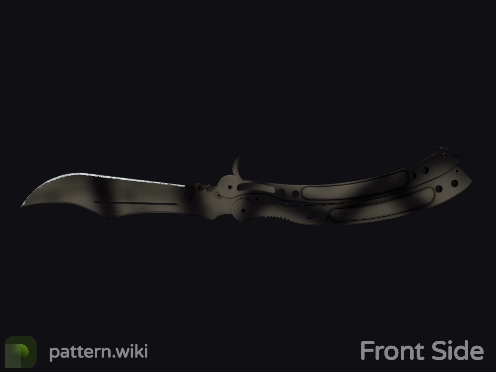 Butterfly Knife Scorched seed 827