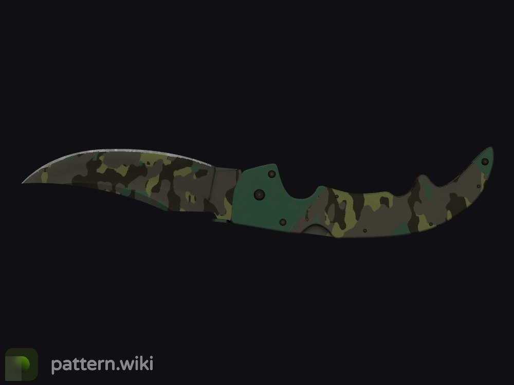 Falchion Knife Boreal Forest seed 884