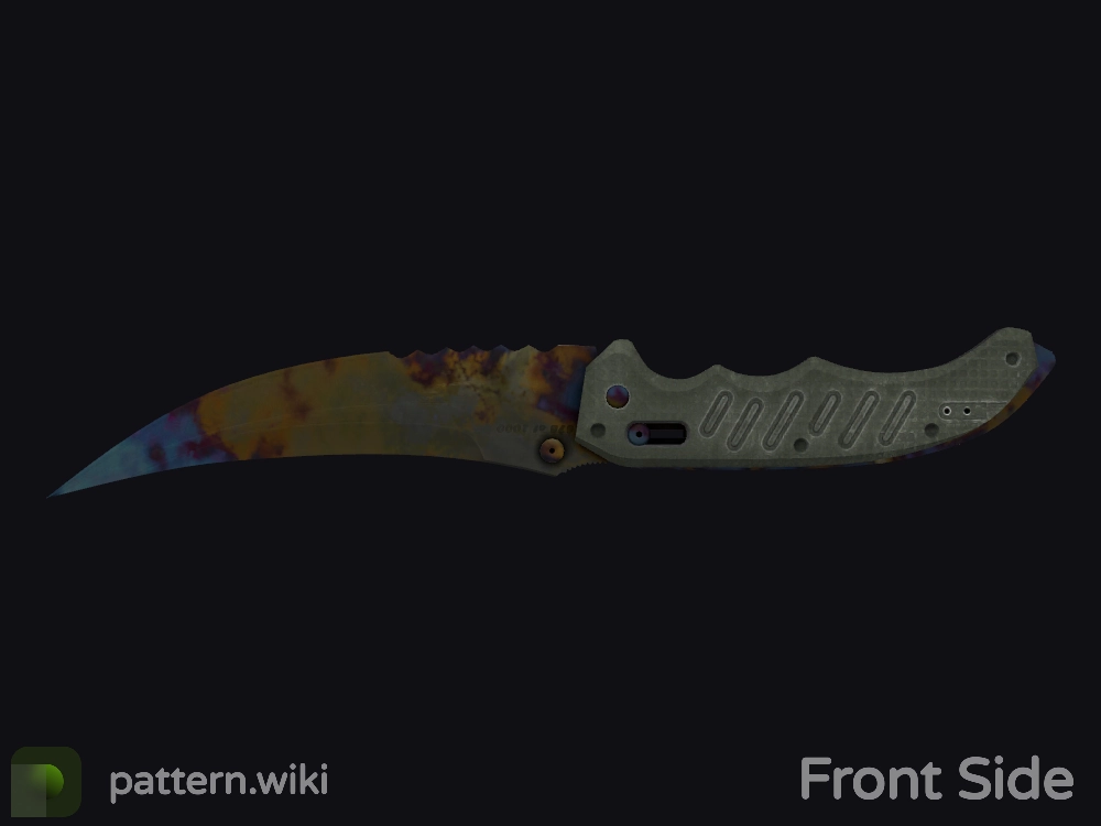 Flip Knife Case Hardened seed 615