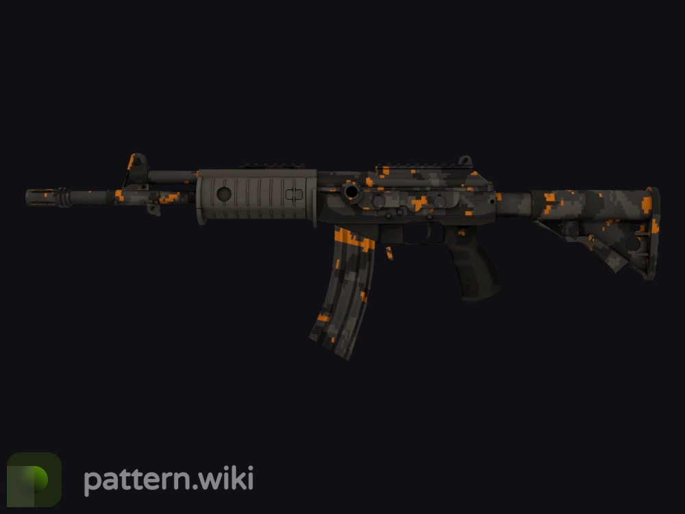 Galil AR Orange DDPAT seed 893