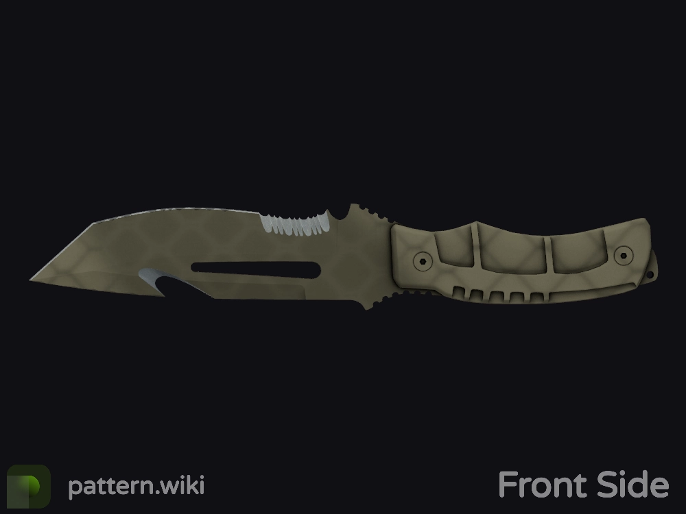 Survival Knife Safari Mesh seed 962