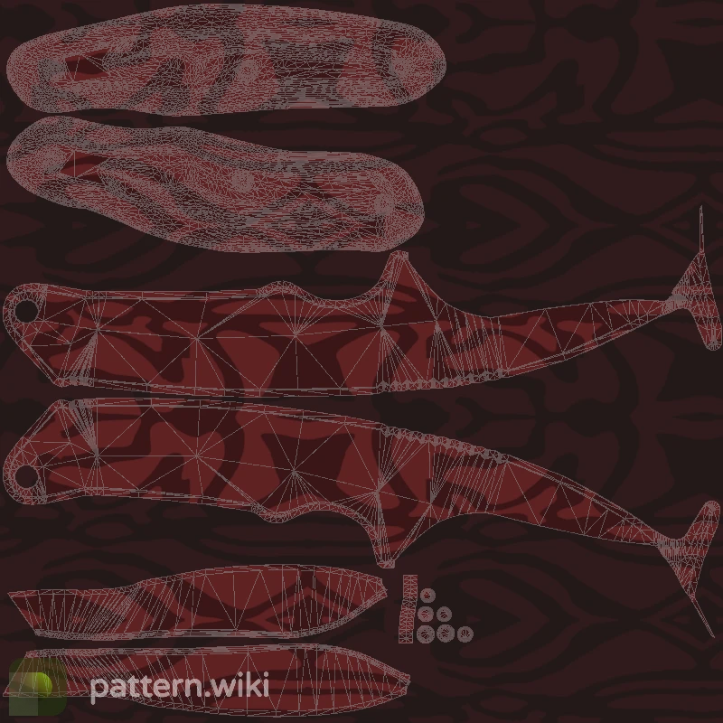 Gut Knife Slaughter seed 678 pattern template